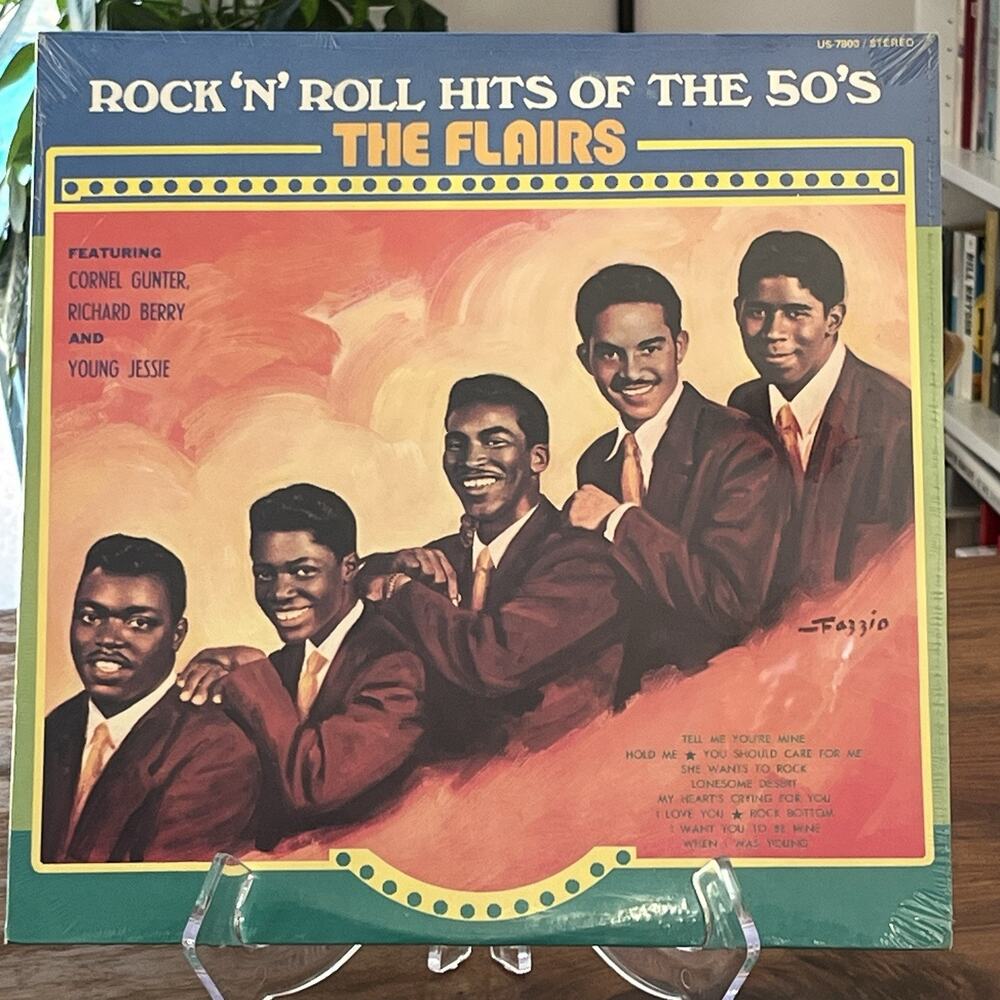 The Flairs Rock 'N' Roll Hits Of The 50's Vinyl LP United US-7800 Sealed